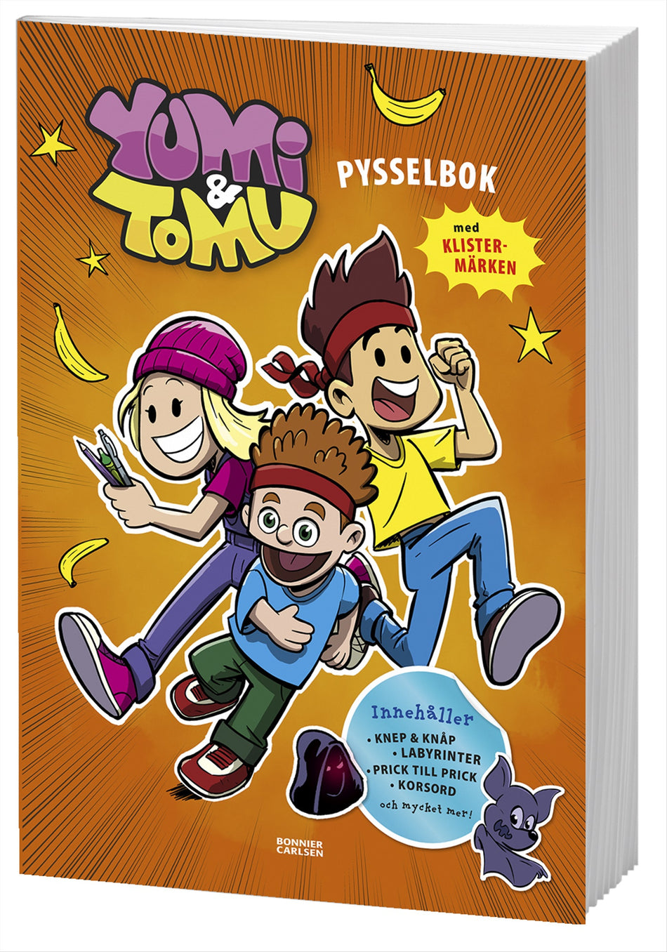 Valokuva kirjasta Maria Frensborg / N/A / N/A Yumi &amp; Tomu. Pysselbok, kuuluu tuoteryhmään Ruots lapset nuoret ja sarjakuvat.