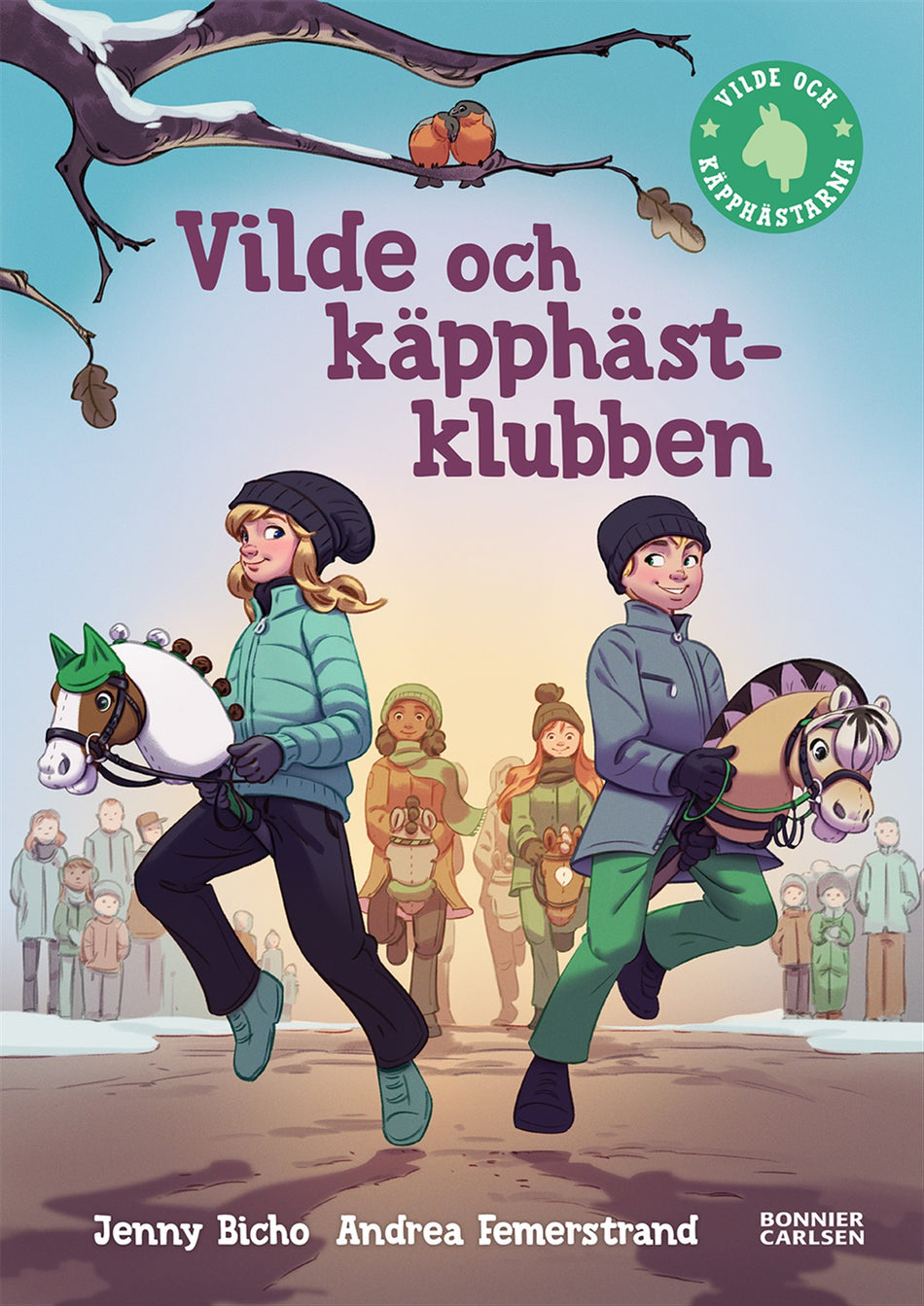 Valokuva kirjasta Jenny Bicho Vilde och käpphästklubben, kuuluu tuoteryhmään Ruots lapset nuoret ja sarjakuvat.