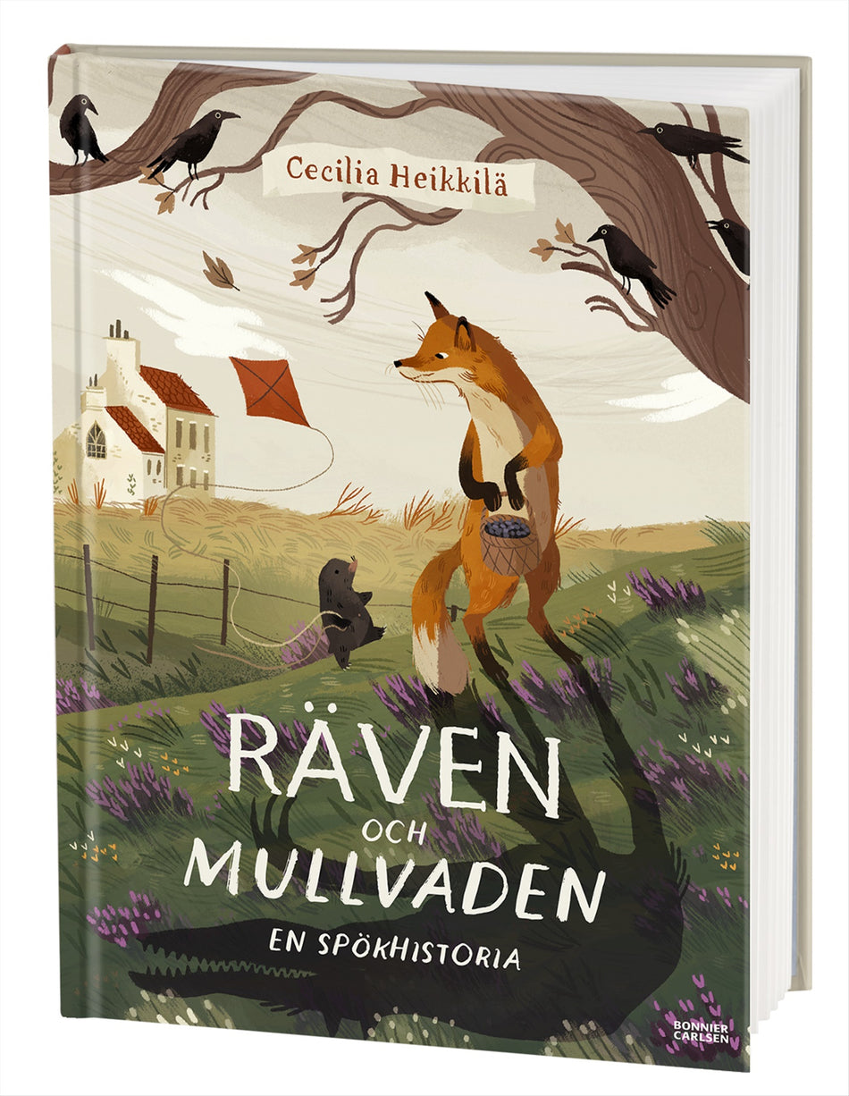 Valokuva kirjasta Cecilia Heikkilä Räven och mullvaden. En spökhistoria, kuuluu tuoteryhmään Ruots lapset nuoret ja sarjakuvat.