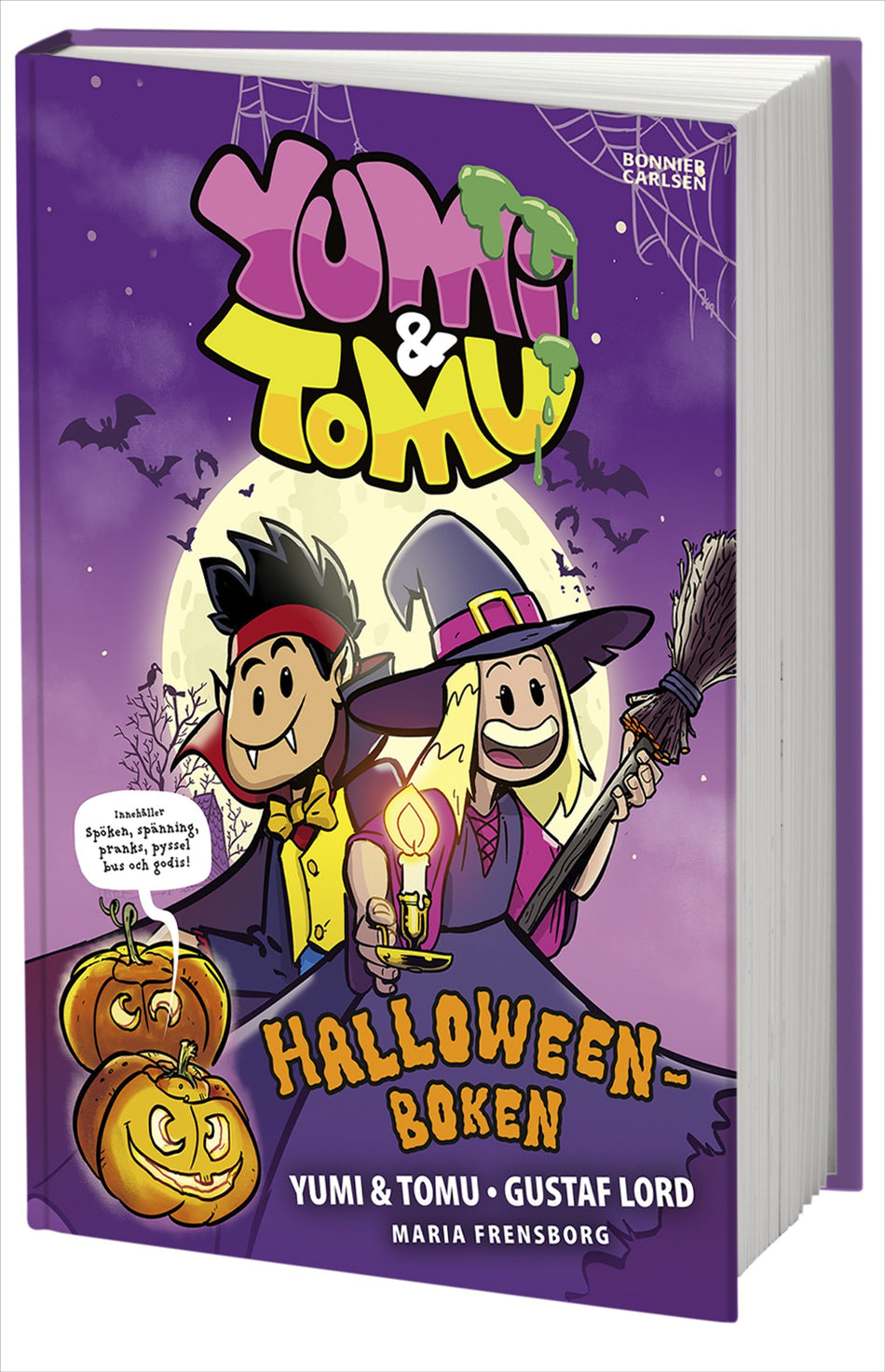 Valokuva kirjasta N/A / N/A / Maria Frensborg Halloweenboken, kuuluu tuoteryhmään Ruots lapset nuoret ja sarjakuvat.