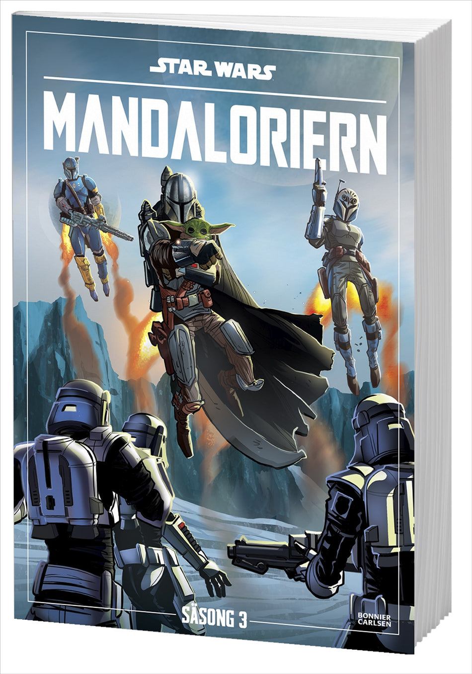 Valokuva kirjasta Alessandro Ferrari Mandaloriern. Säsong 3, kuuluu tuoteryhmään Ruots lapset nuoret ja sarjakuvat.
