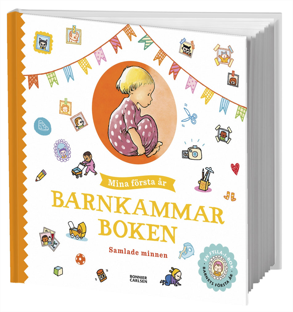 Valokuva kirjasta  Barnkammarboken. Mina första år, kuuluu tuoteryhmään Ruots lapset nuoret ja sarjakuvat.