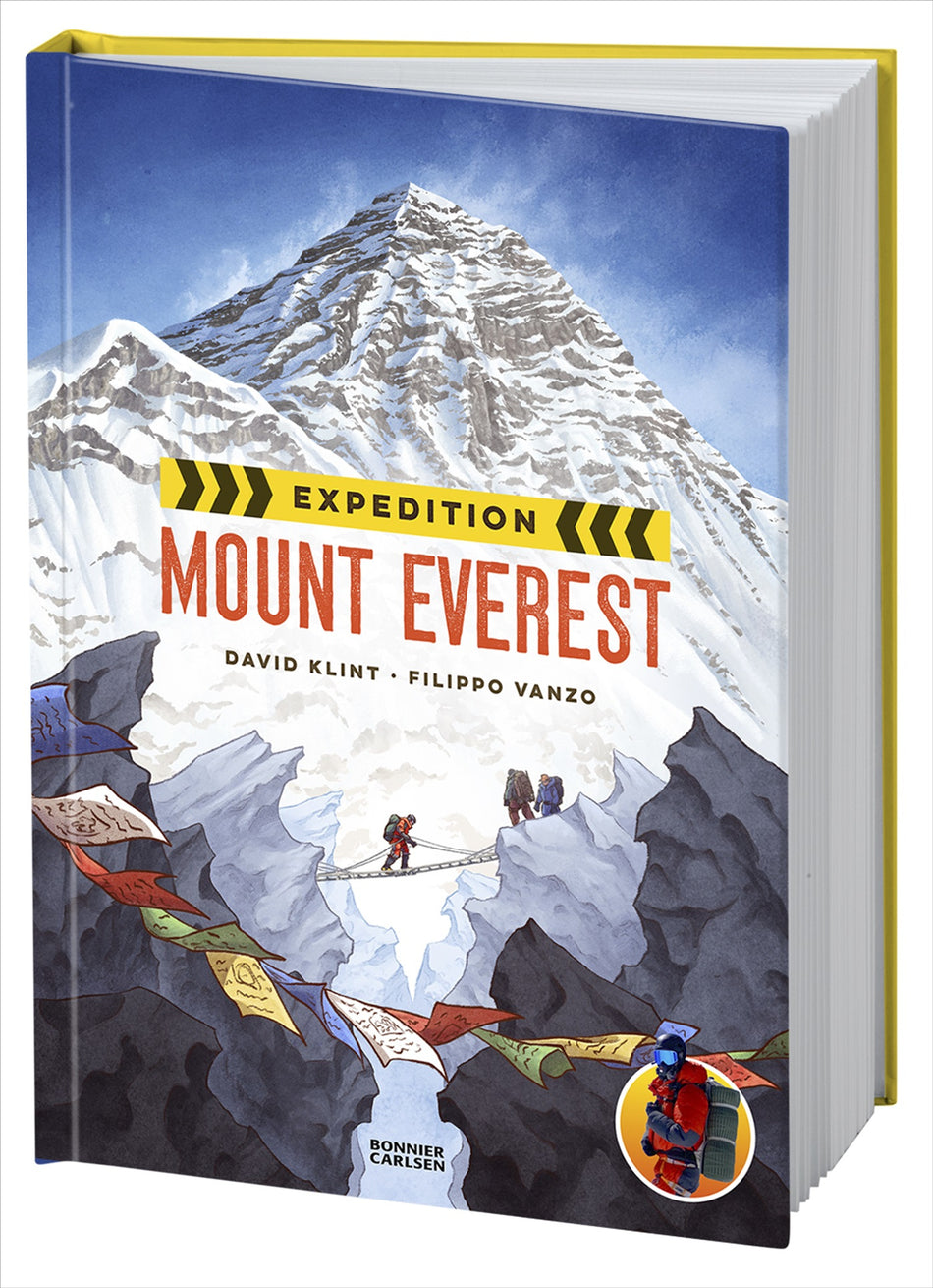 Valokuva kirjasta David Klint Expedition Mount Everest, kuuluu tuoteryhmään Ruots lapset nuoret ja sarjakuvat.