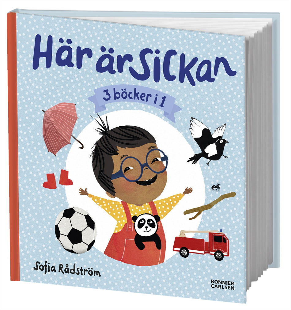 Valokuva kirjasta Sofia Rådström Här är Sickan, kuuluu tuoteryhmään Ruots lapset nuoret ja sarjakuvat.