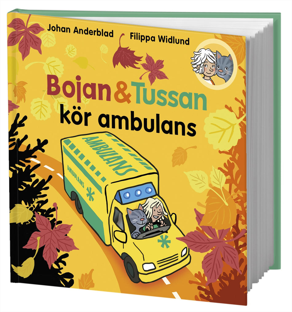 Valokuva kirjasta Johan Anderblad / Filippa Widlund Bojan och Tussan kör ambulans, kuuluu tuoteryhmään Ruots lapset nuoret ja sarjakuvat.