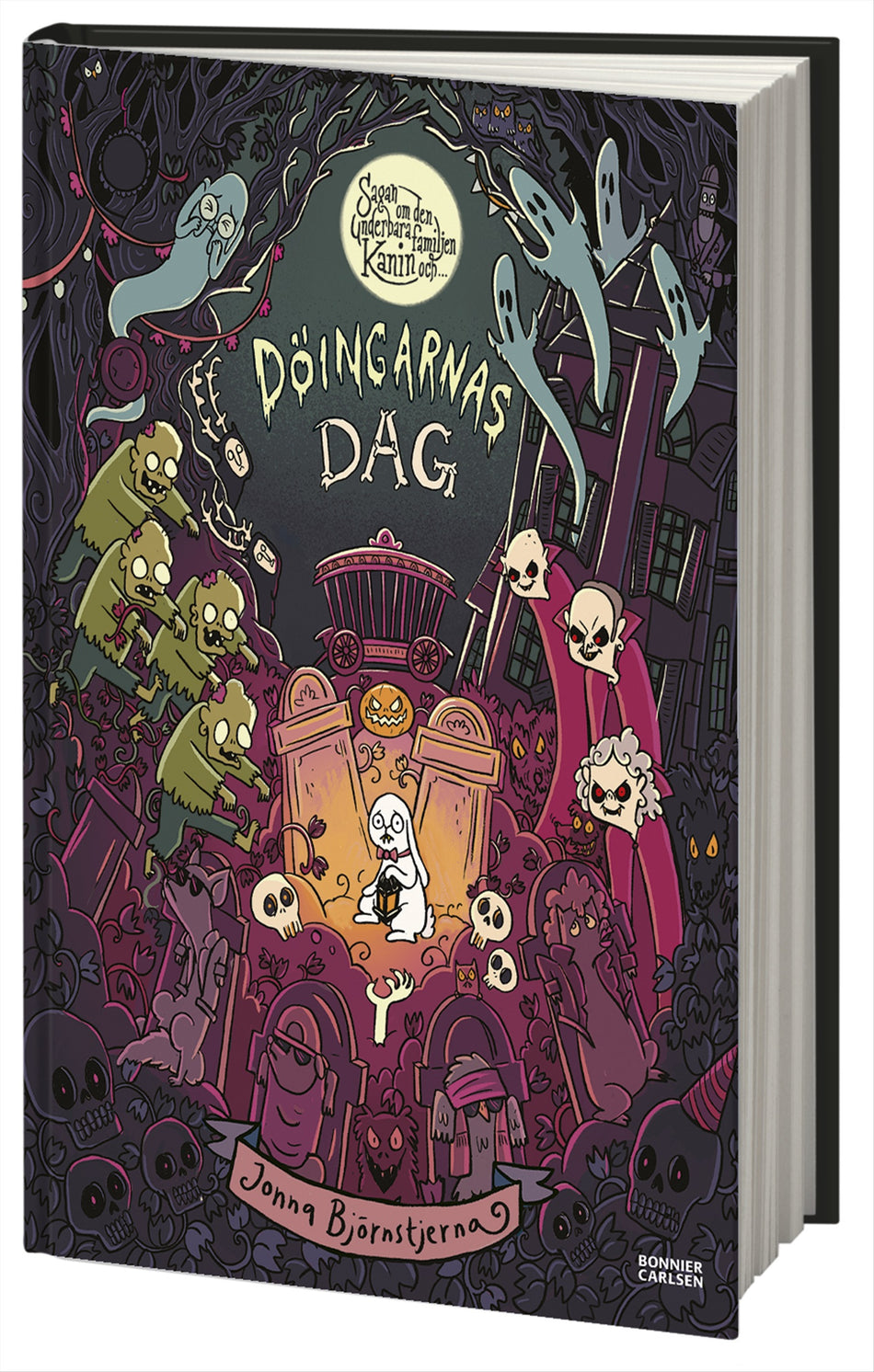 Valokuva kirjasta Jonna Björnstjerna Sagan om den underbara familjen Kanin och Döingarnas dag, kuuluu tuoteryhmään Ruots lapset nuoret ja sarjakuvat.