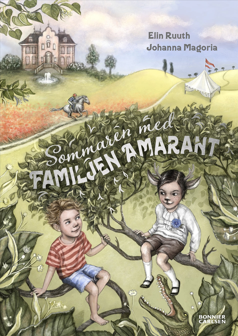 Valokuva kirjasta Elin Ruuth Sommaren med familjen Amarant, kuuluu tuoteryhmään Ruots lapset nuoret ja sarjakuvat.