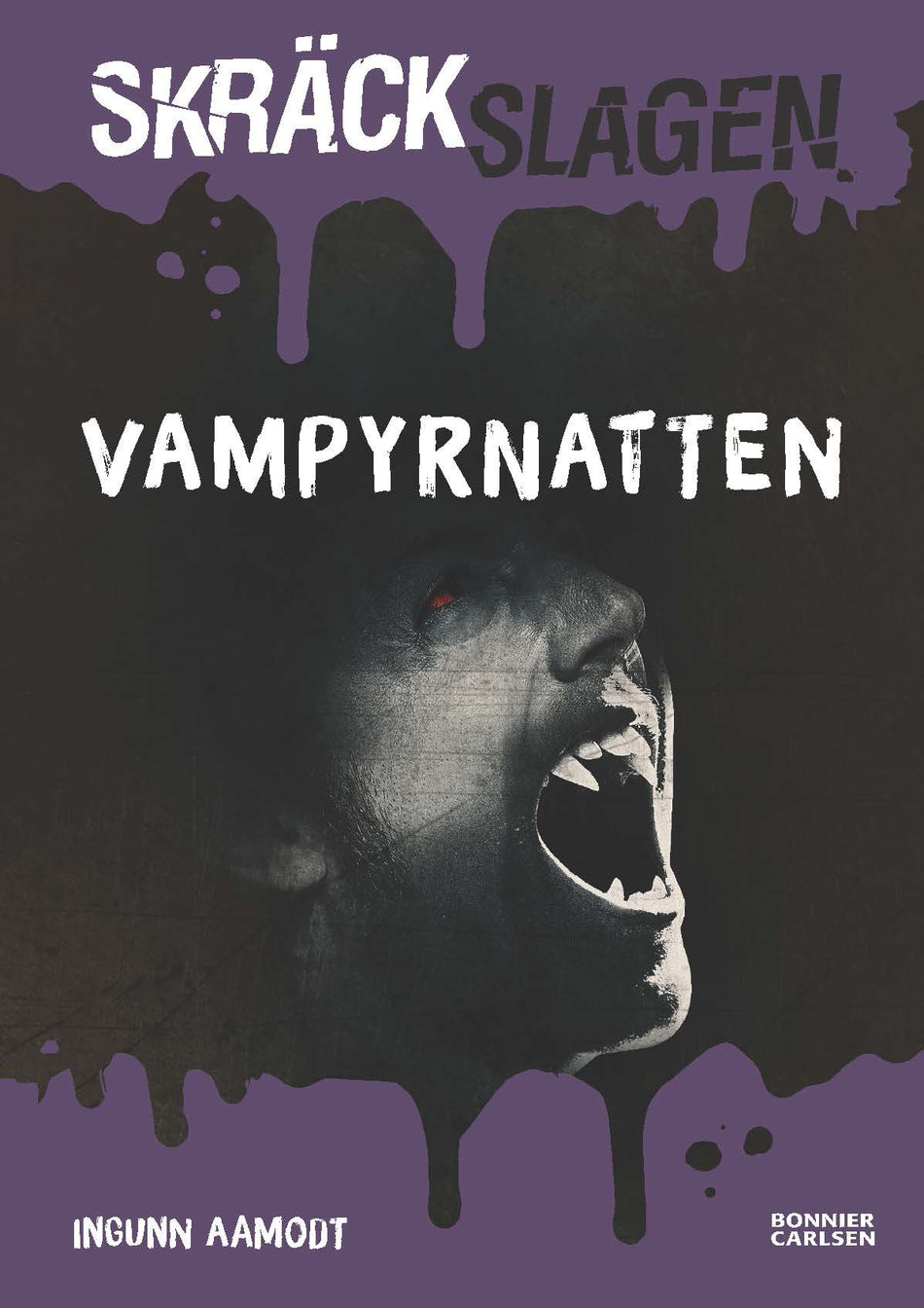 Valokuva kirjasta Ingunn Aamodt Vampyrnatten, kuuluu tuoteryhmään Ruots lapset nuoret ja sarjakuvat.