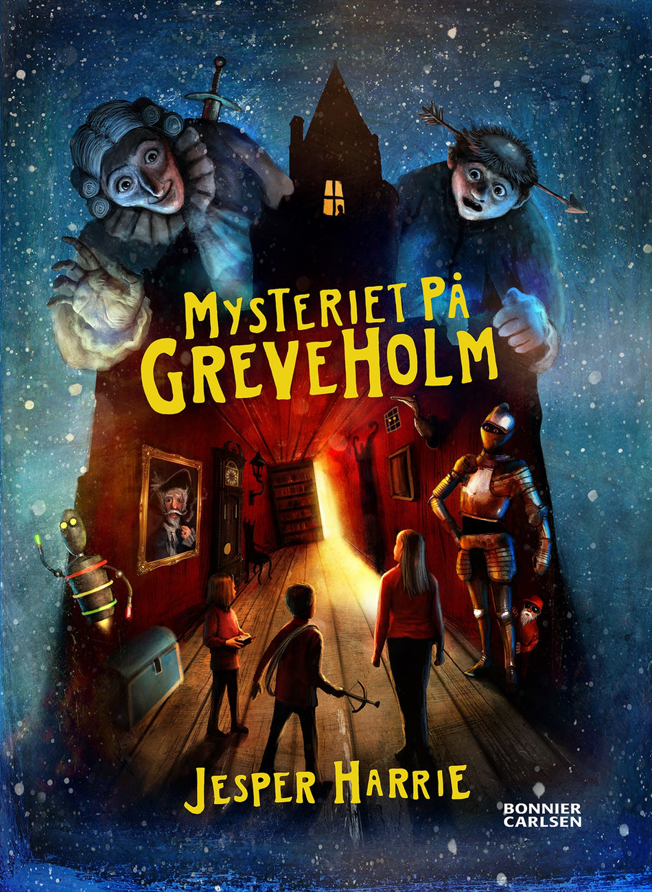 Valokuva kirjasta Jesper Harrie Mysteriet på Greveholm, kuuluu tuoteryhmään Ruots lapset nuoret ja sarjakuvat.