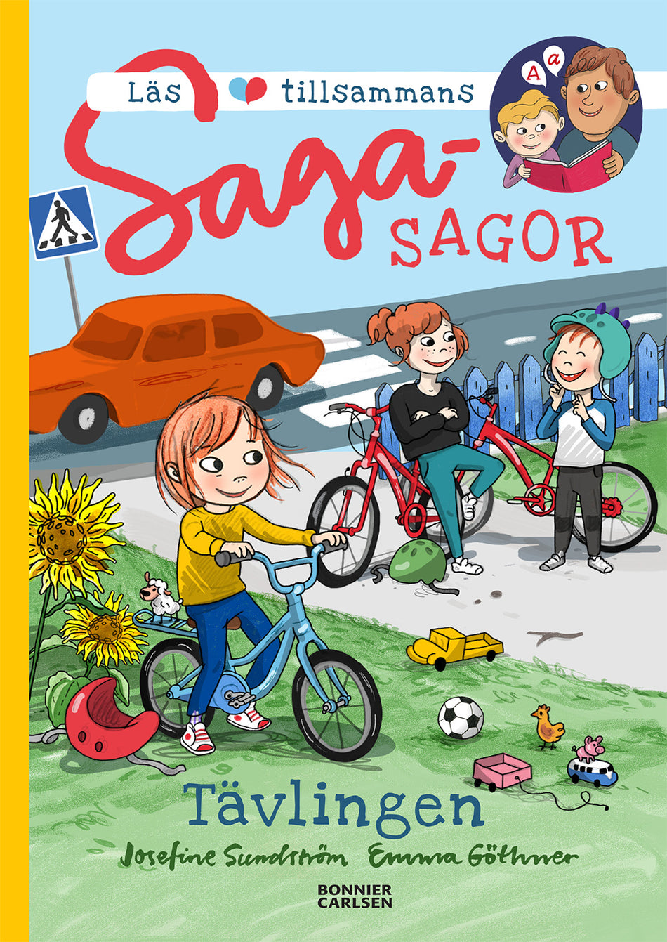 Valokuva kirjasta Josefine Sundström Tävlingen - läs tillsammans, kuuluu tuoteryhmään Ruots lapset nuoret ja sarjakuvat.