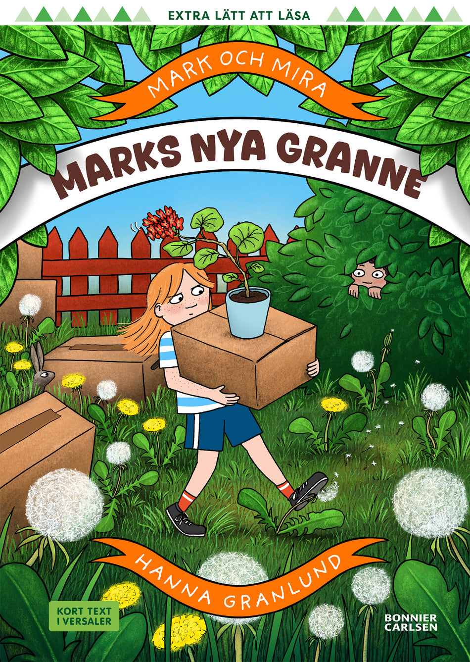 Valokuva kirjasta Hanna Granlund Marks nya granne, kuuluu tuoteryhmään Ruots lapset nuoret ja sarjakuvat.