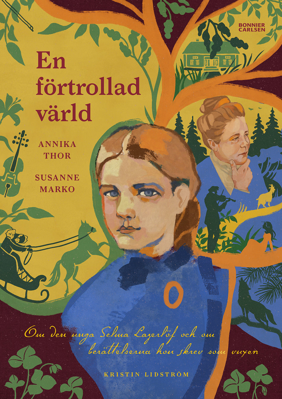 Valokuva kirjasta Annika Thor / Susanne Marko En förtrollad värld : om den unga Selma Lagerlöf och om berättelserna hon skrev som vuxen, kuuluu tuoteryhmään Ruots lapset nuoret ja sarjakuvat.