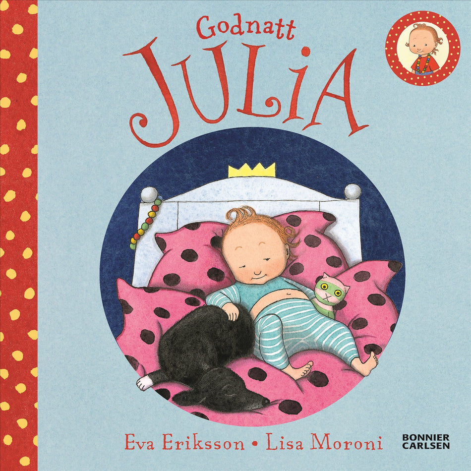 Valokuva kirjasta Eva Eriksson / Lisa Moroni Godnatt Julia, kuuluu tuoteryhmään Ruots lapset nuoret ja sarjakuvat.
