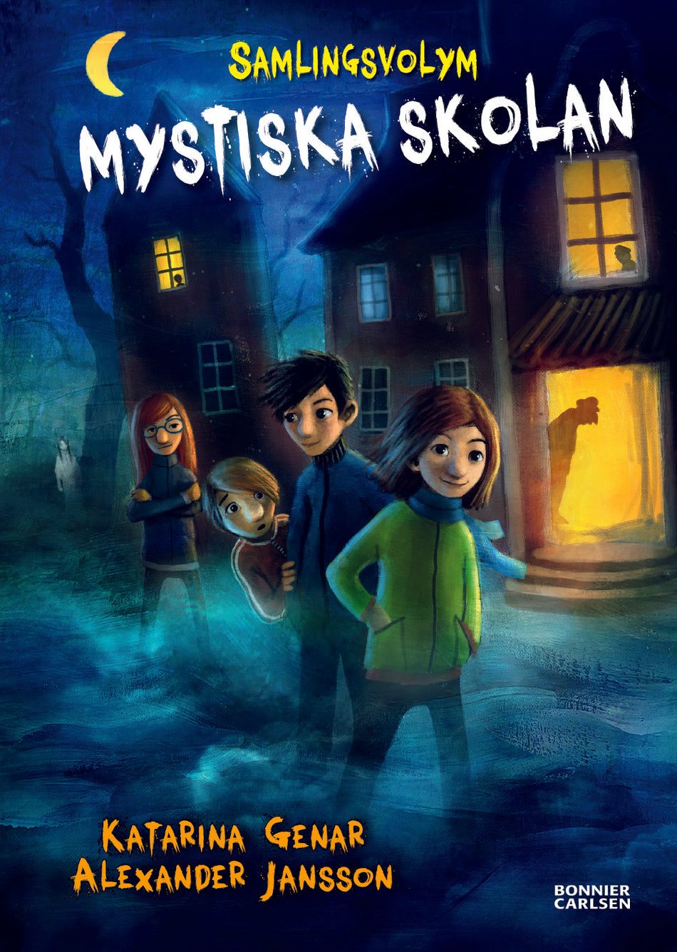 Valokuva kirjasta Katarina Genar Mystiska skolan. Samlingsvolym, kuuluu tuoteryhmään Ruots lapset nuoret ja sarjakuvat.