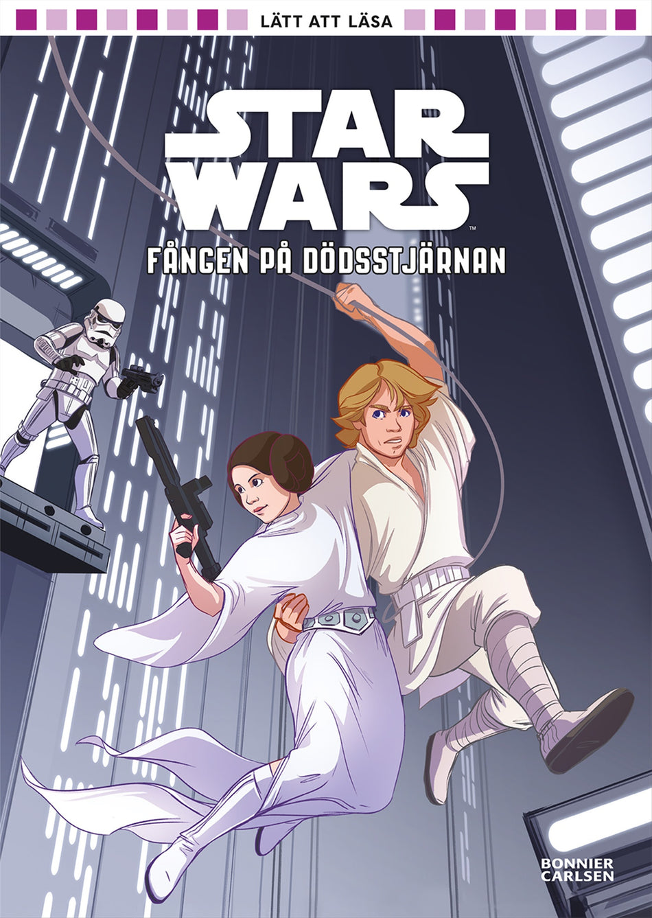 Valokuva kirjasta Michael Siglain Fången på Dödsstjärnan, kuuluu tuoteryhmään Ruots lapset nuoret ja sarjakuvat.
