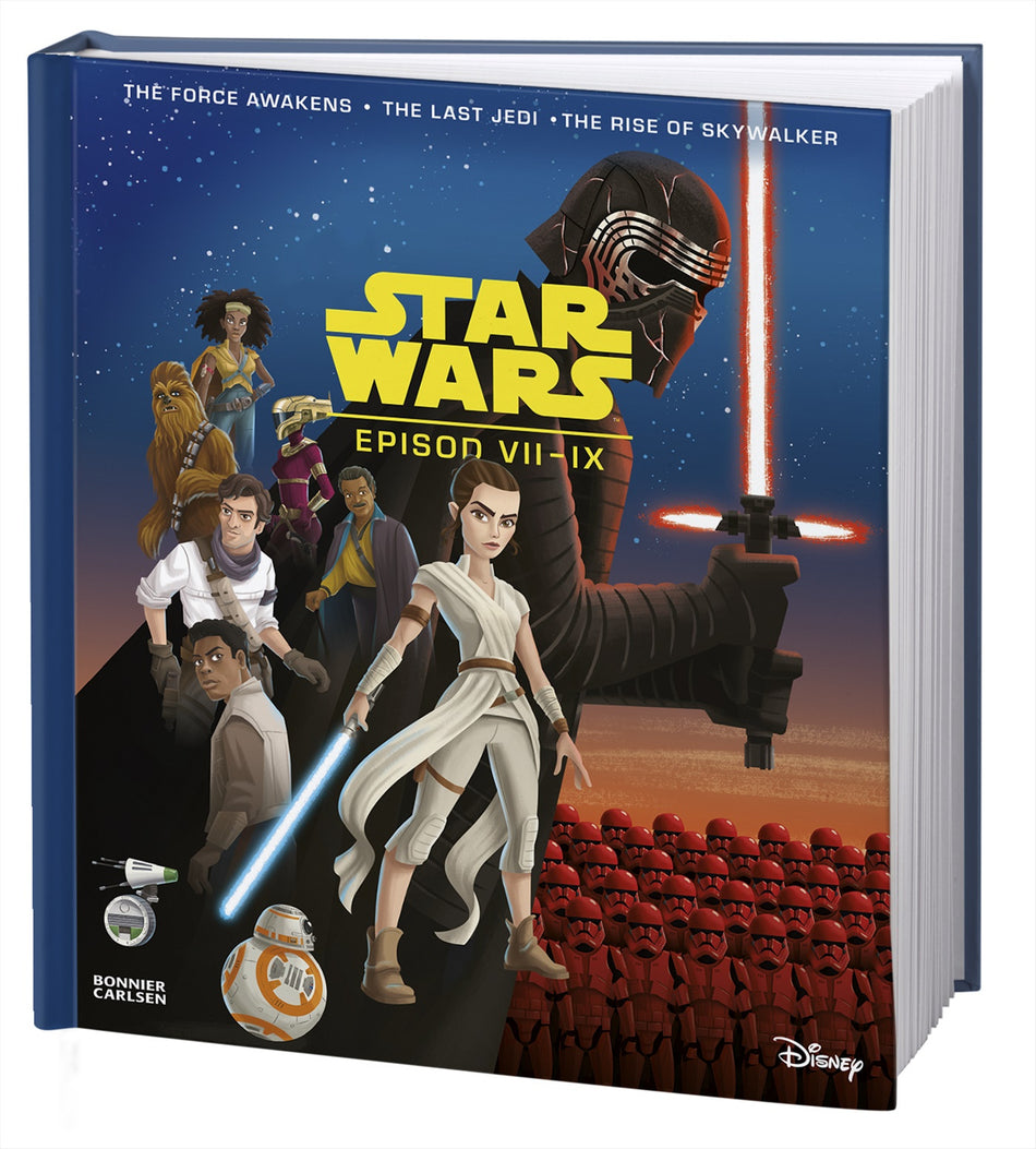 Valokuva kirjasta  Star Wars. Episod VII-IX bilderbokssamling, kuuluu tuoteryhmään Ruots lapset nuoret ja sarjakuvat.