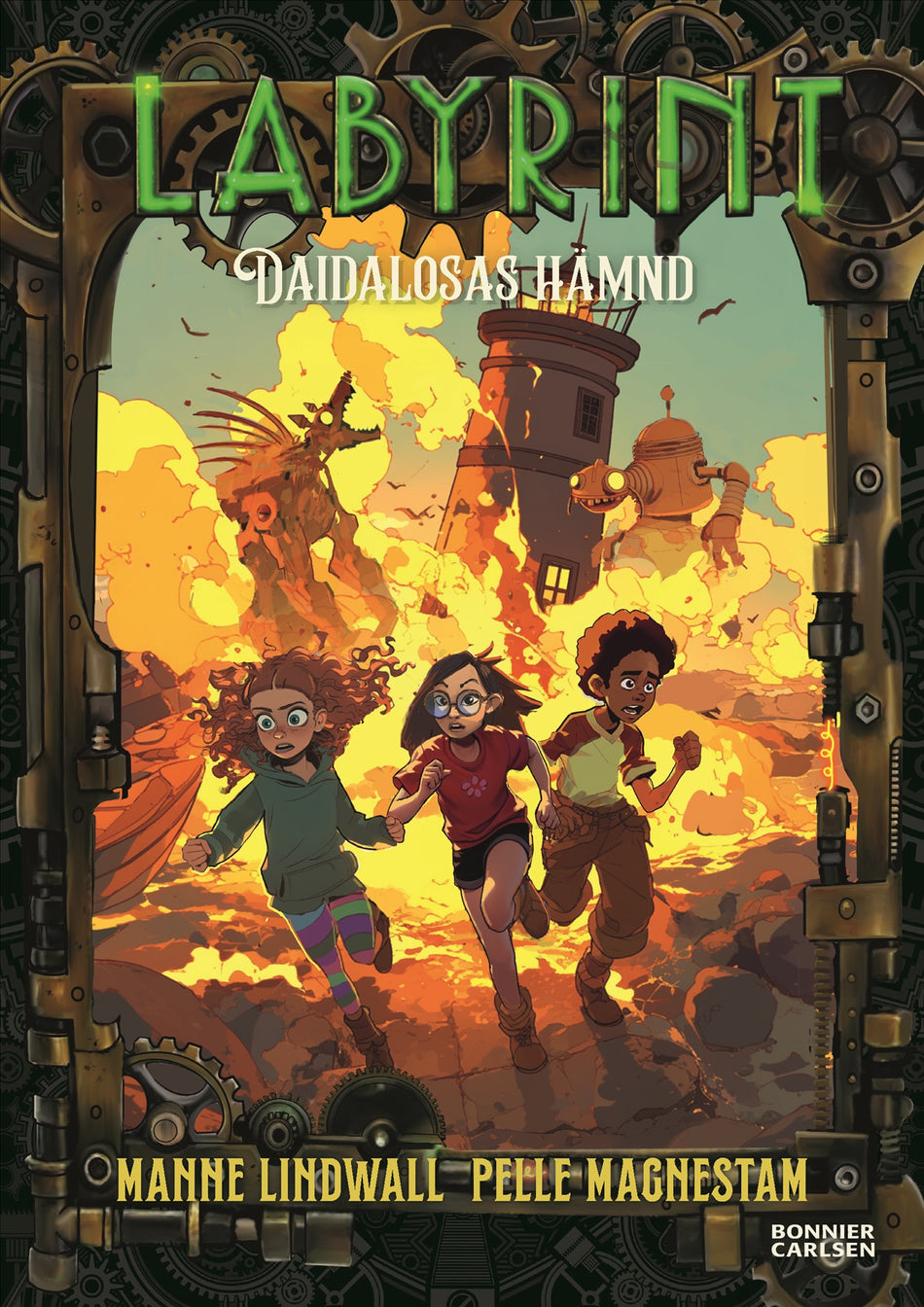 Valokuva kirjasta Manne Lindwall Daidalosas hämnd, kuuluu tuoteryhmään Ruots lapset nuoret ja sarjakuvat.