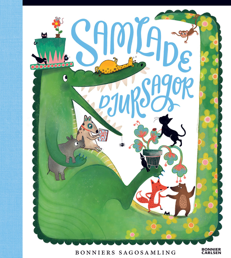 Valokuva kirjasta  Bonniers sagosamling. Samlade djursagor, kuuluu tuoteryhmään Ruots lapset nuoret ja sarjakuvat.