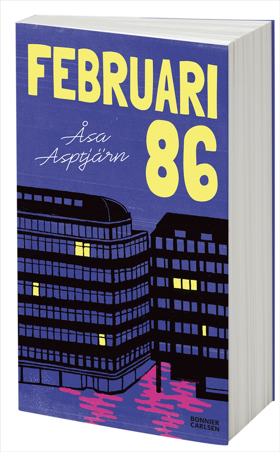 Valokuva kirjasta Åsa Asptjärn Februari 86, kuuluu tuoteryhmään Ruots lapset nuoret ja sarjakuvat.