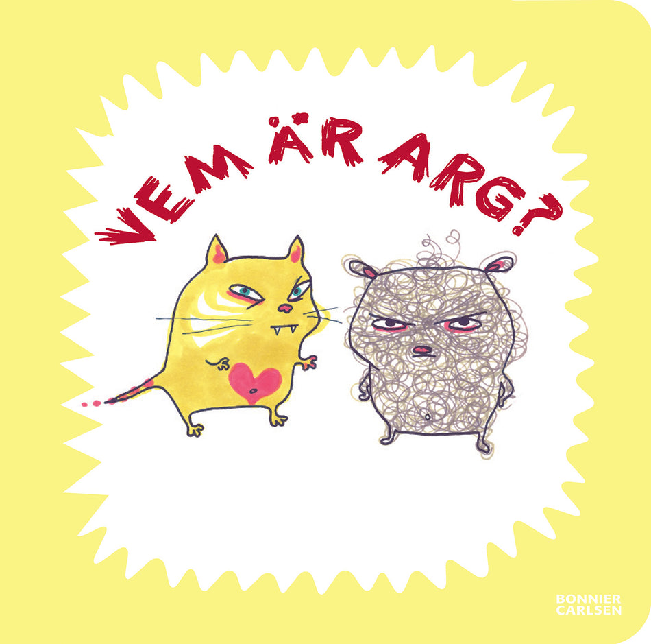 Valokuva kirjasta Stina Wirsén Vem är arg? (boardbook), kuuluu tuoteryhmään Ruots lapset nuoret ja sarjakuvat.