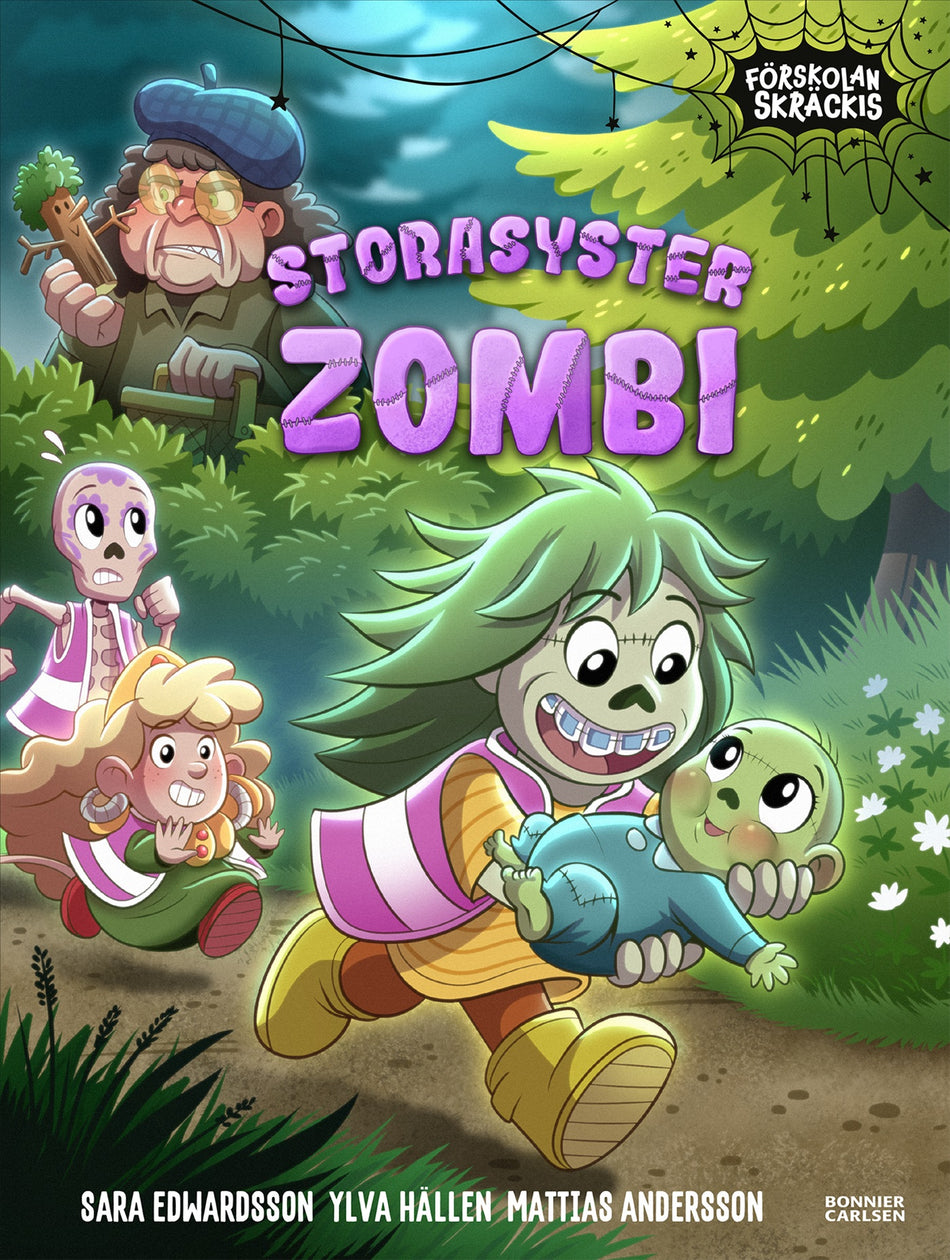 Valokuva kirjasta Ylva Hällen / Sara Edwardsson Storasyster Zombi, kuuluu tuoteryhmään Ruots lapset nuoret ja sarjakuvat.