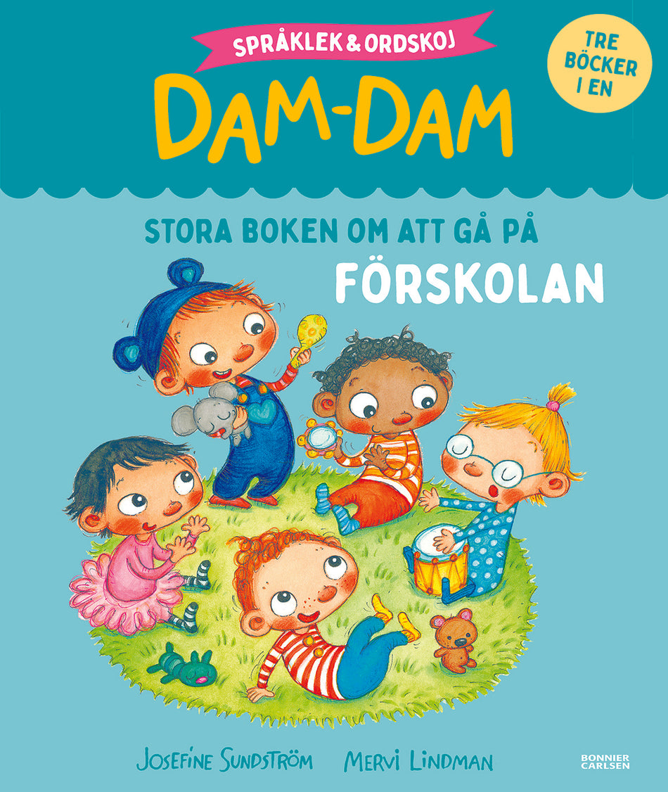 Valokuva kirjasta Josefine Sundström Stora boken om att gå på förskolan. Språklek och ordskoj med Dam-Dam, kuuluu tuoteryhmään Ruots lapset nuoret ja sarjakuvat.