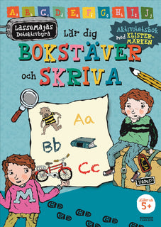 LasseMajas detektivbyrå lär dig bokstäver och skriva