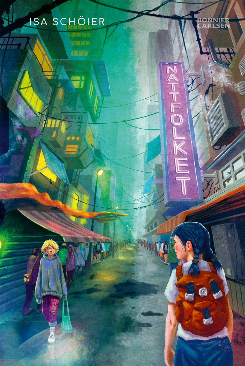 Valokuva kirjasta Isa Schöier Nattfolket, kuuluu tuoteryhmään Ruots lapset nuoret ja sarjakuvat.