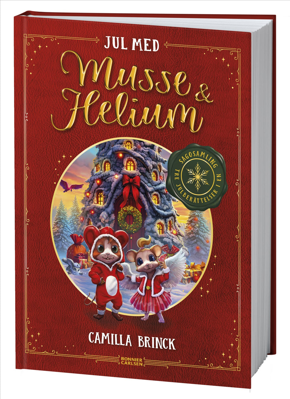 Valokuva kirjasta Camilla Brinck Jul med Musse &amp; Helium : Sagosamling, kuuluu tuoteryhmään Ruots lapset nuoret ja sarjakuvat.