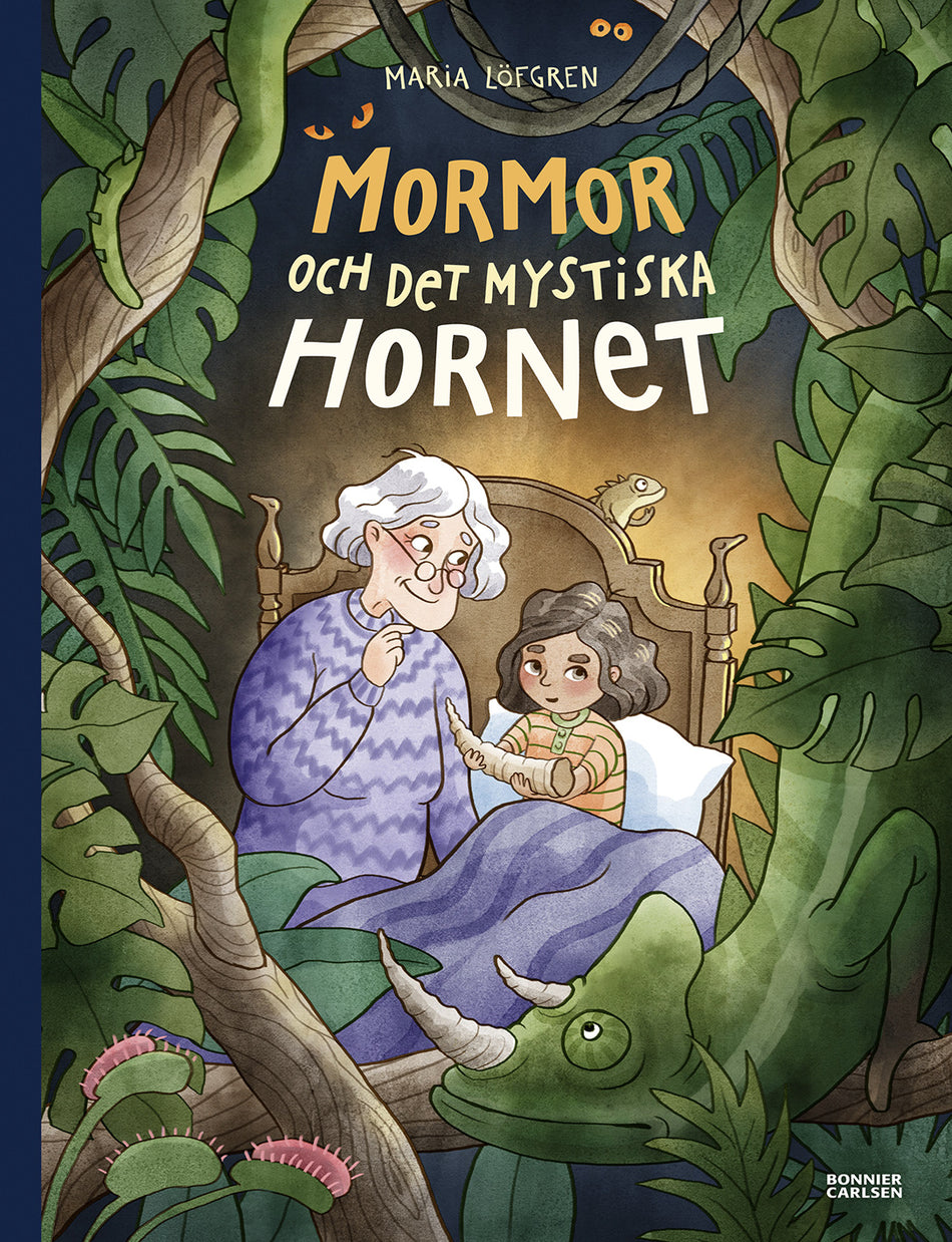 Valokuva kirjasta Maria Löfgren Mormor och det mystiska hornet, kuuluu tuoteryhmään Ruots lapset nuoret ja sarjakuvat.