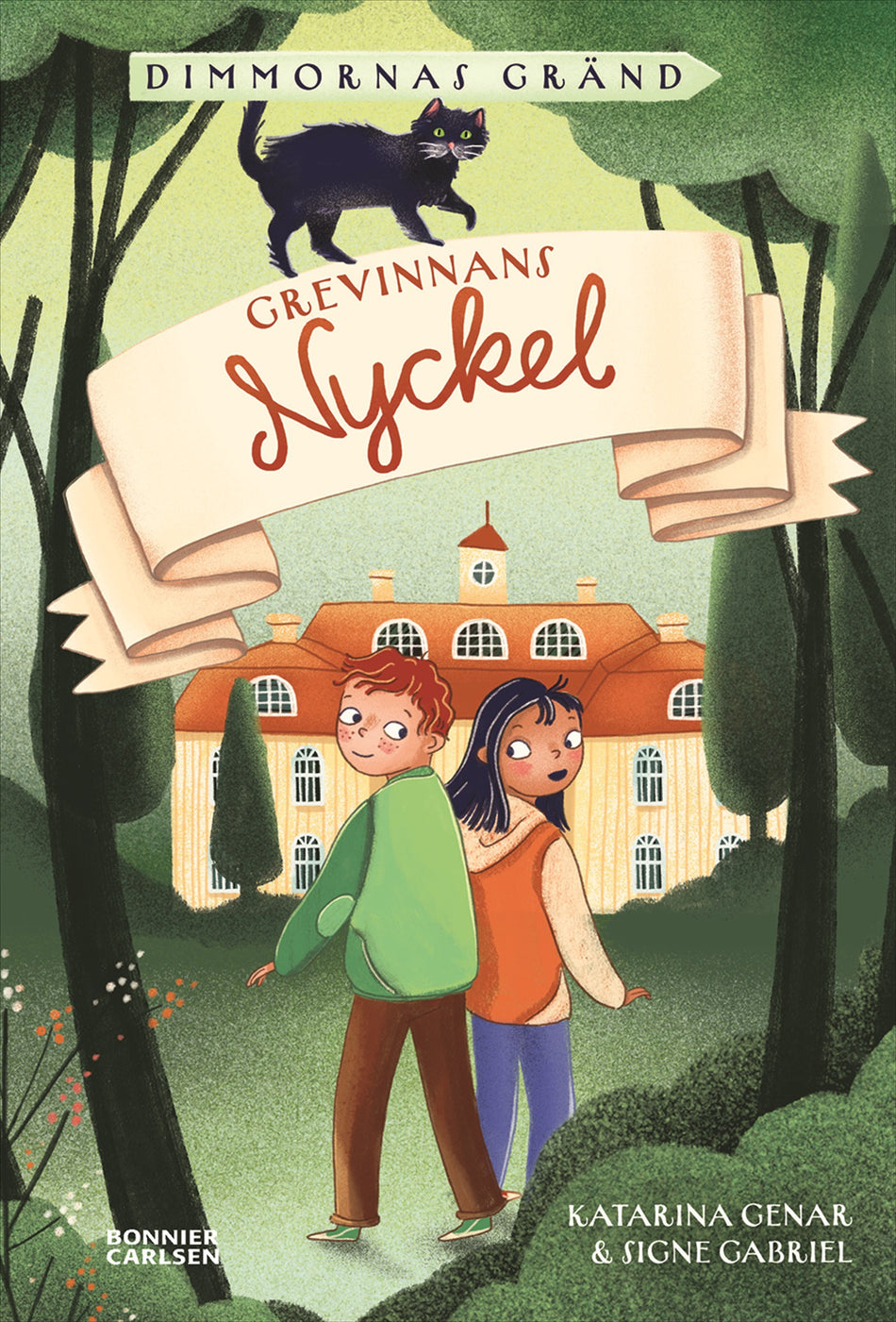 Valokuva kirjasta Katarina Genar Grevinnans nyckel, kuuluu tuoteryhmään Ruots lapset nuoret ja sarjakuvat.