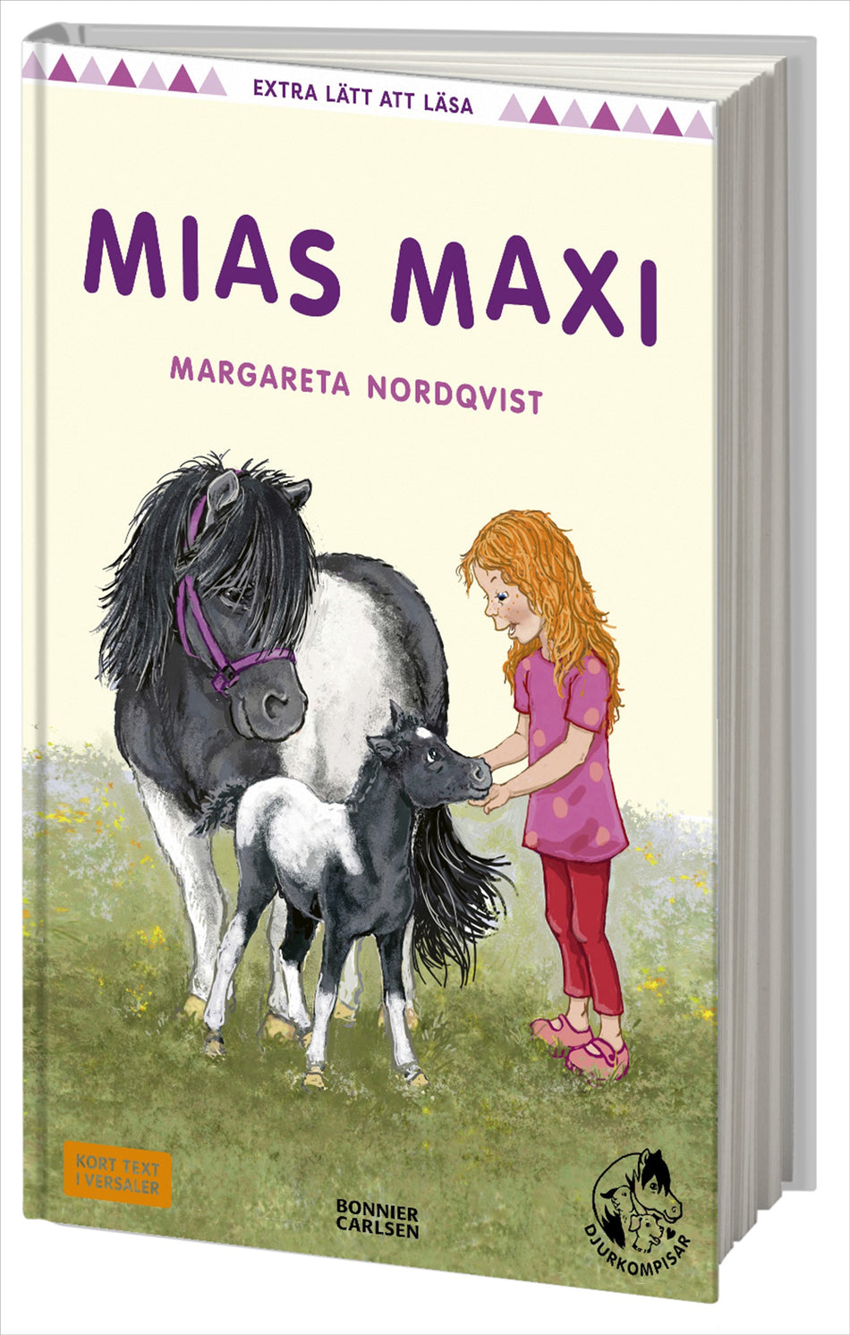 Valokuva kirjasta Margareta Nordqvist Mias Maxi, kuuluu tuoteryhmään Ruots lapset nuoret ja sarjakuvat.