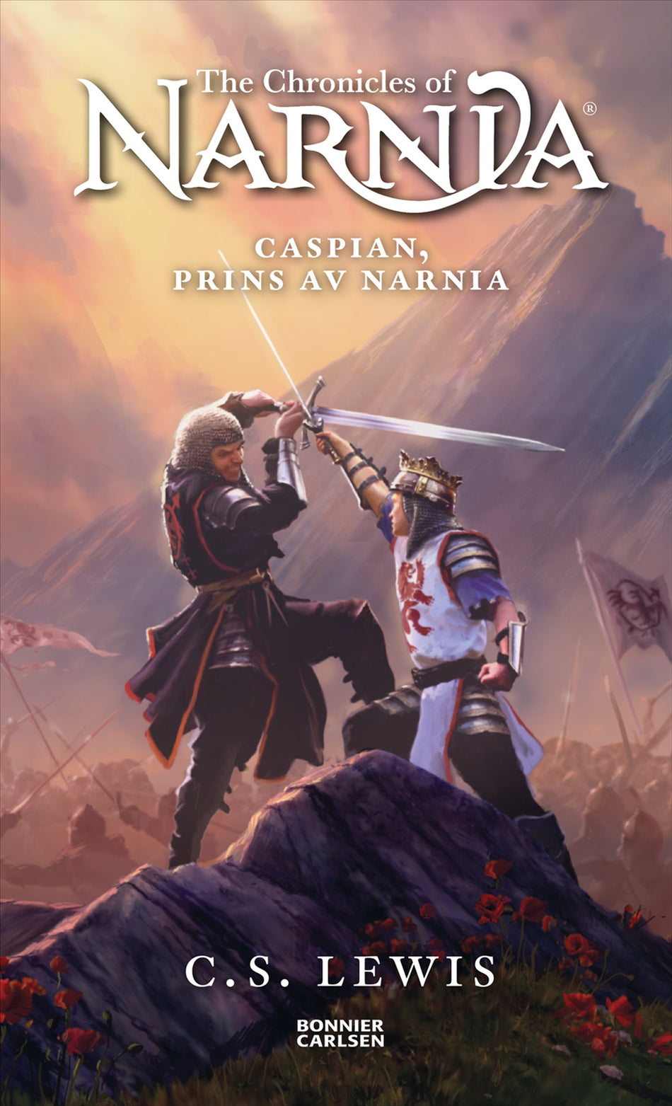 Valokuva kirjasta C. S. Lewis Caspian, prins av Narnia, kuuluu tuoteryhmään Ruots lapset nuoret ja sarjakuvat.