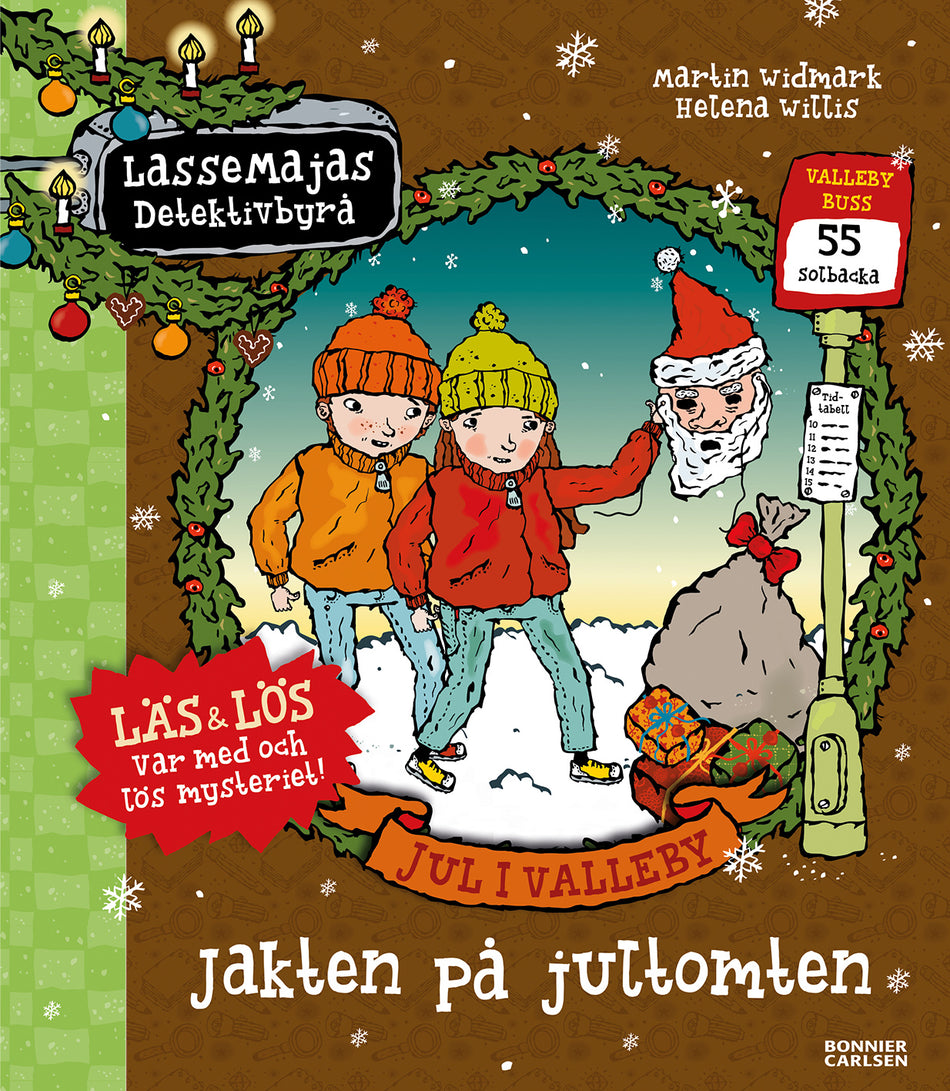 Valokuva kirjasta Martin Widmark Jul i Valleby. Jakten på jultomten, kuuluu tuoteryhmään Ruots lapset nuoret ja sarjakuvat.