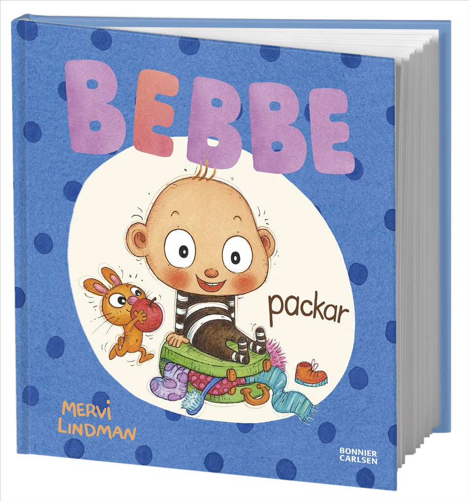 Valokuva kirjasta Mervi Lindman Bebbe packar, kuuluu tuoteryhmään Ruots lapset nuoret ja sarjakuvat.
