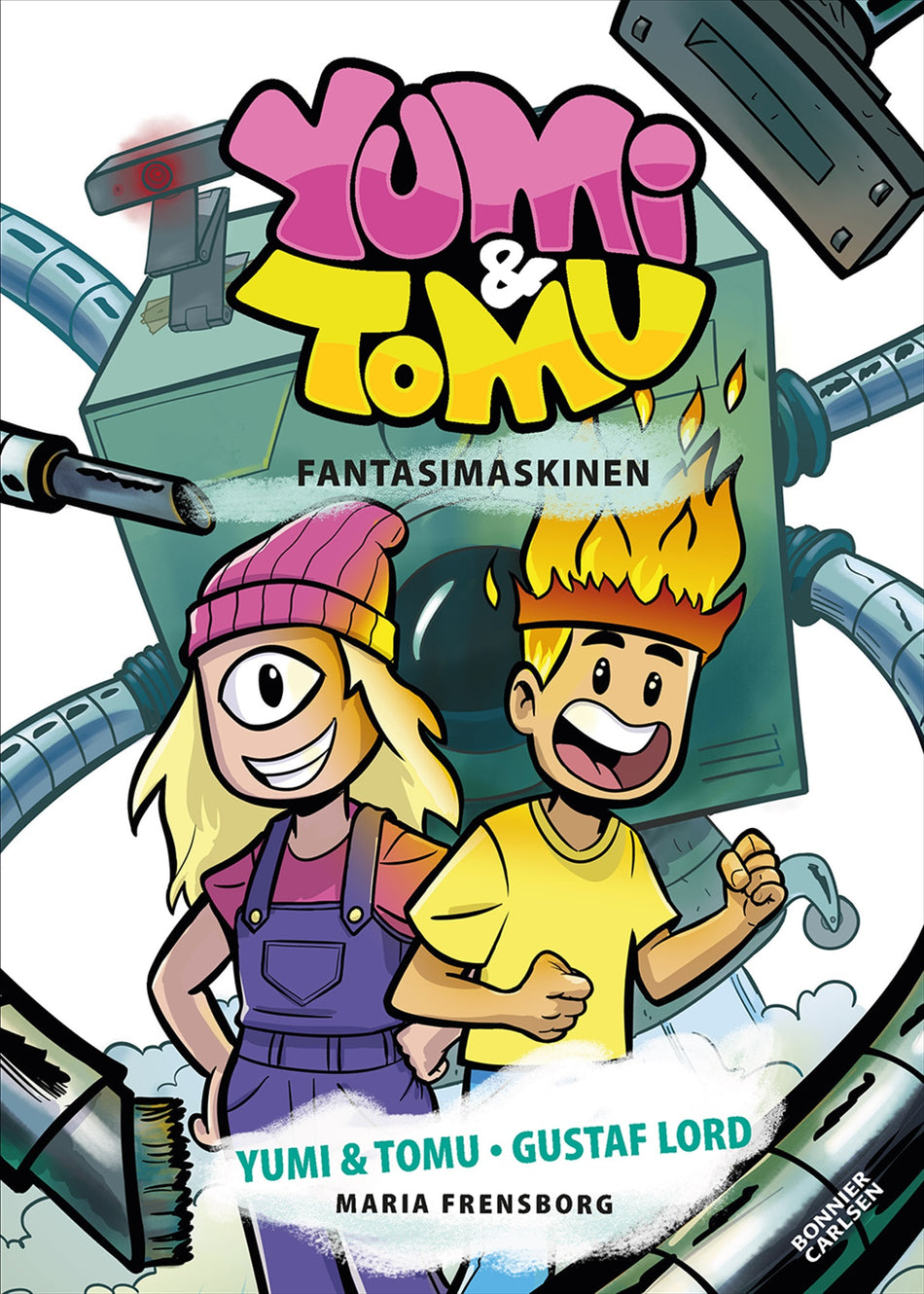 Valokuva kirjasta Yumi / Tomu / Maria Frensborg Fantasimaskinen, kuuluu tuoteryhmään Ruots lapset nuoret ja sarjakuvat.