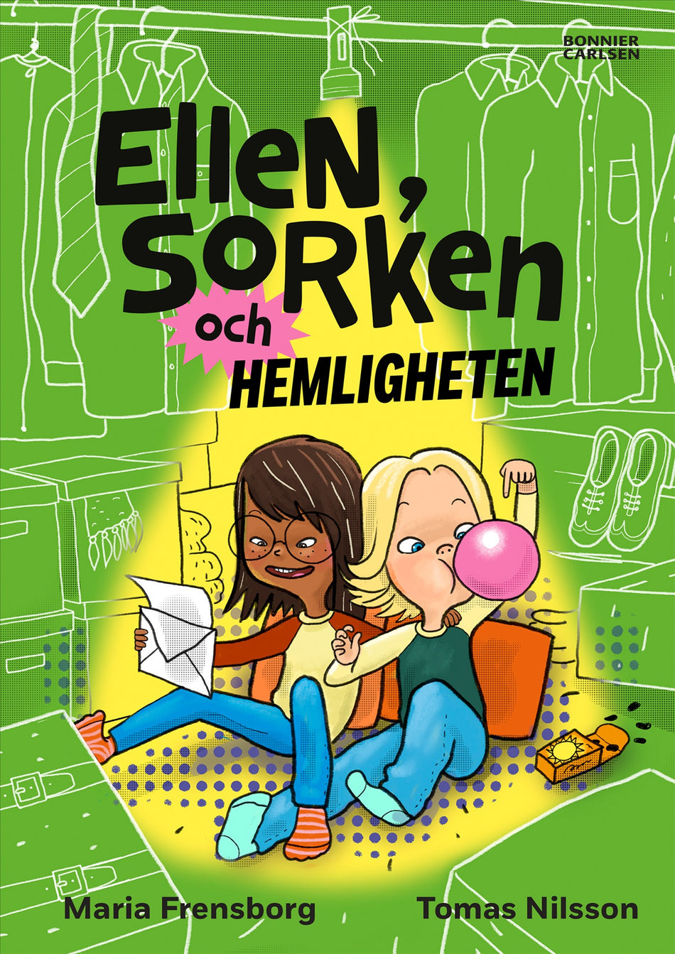 Valokuva kirjasta Maria Frensborg Ellen, Sorken och hemligheten, kuuluu tuoteryhmään Ruots lapset nuoret ja sarjakuvat.