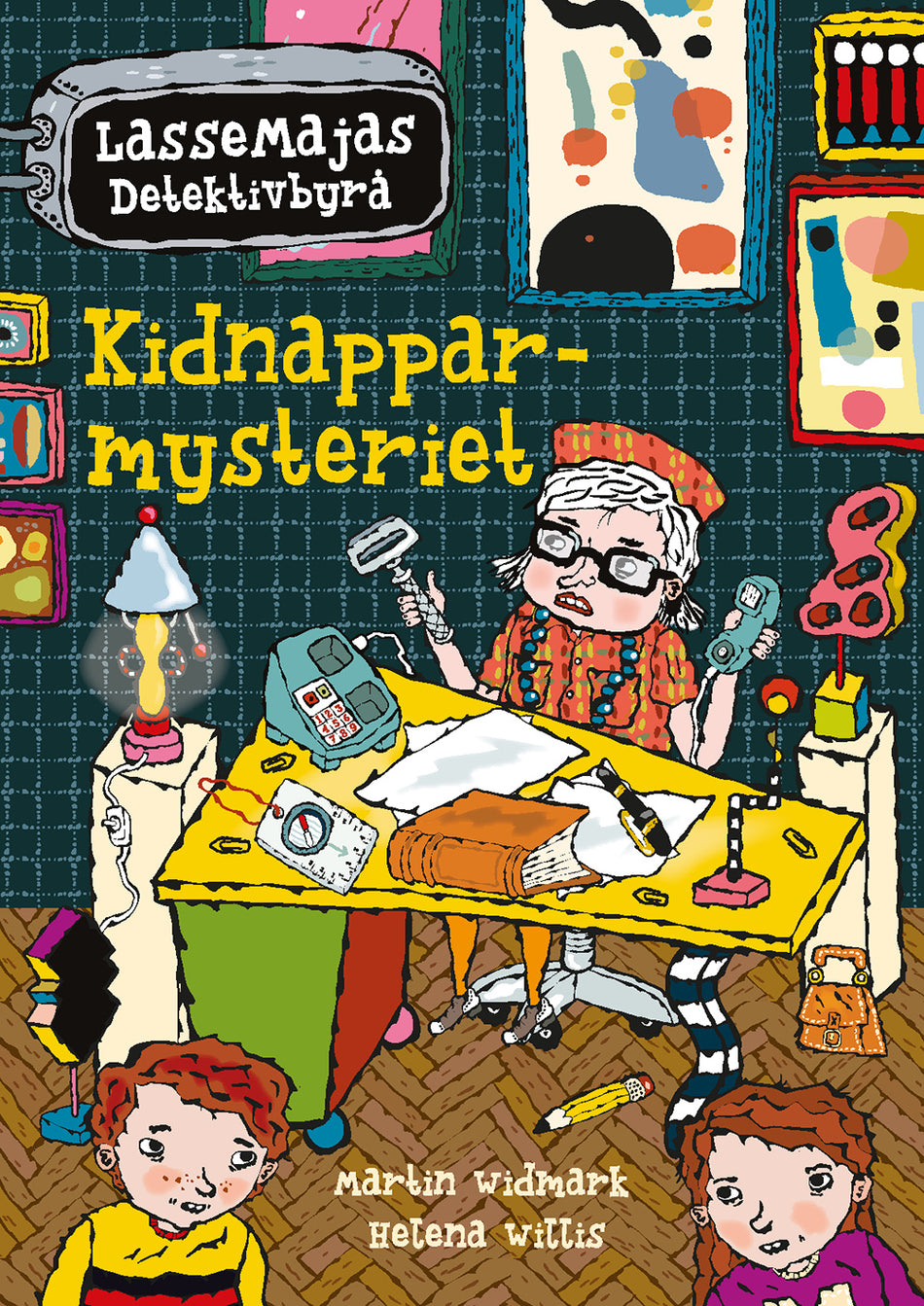 Valokuva kirjasta Martin Widmark Kidnapparmysteriet, kuuluu tuoteryhmään Ruots lapset nuoret ja sarjakuvat.