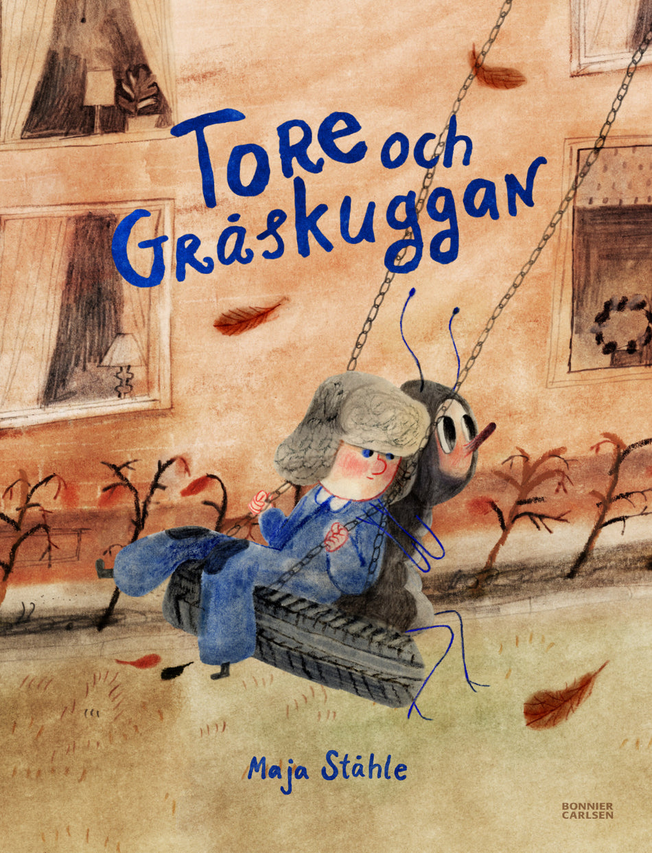 Valokuva kirjasta Maja Ståhle Tore och Gråskuggan, kuuluu tuoteryhmään Ruots lapset nuoret ja sarjakuvat.