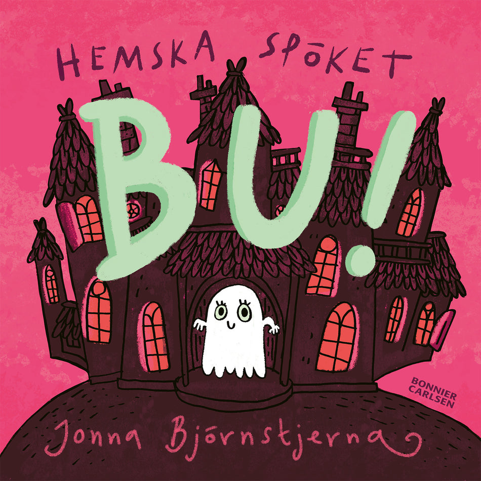 Valokuva kirjasta Jonna Björnstjerna Hemska spöket Bu!, kuuluu tuoteryhmään Ruots lapset nuoret ja sarjakuvat.