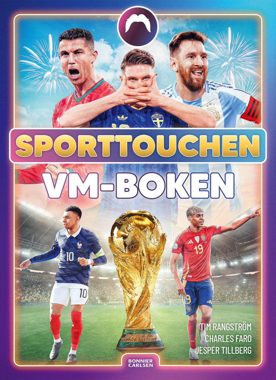 Valokuva kirjasta Jesper Tillberg / Sporttouchen / Tim Rangström / Charles Faro Sporttouchen - VM-boken, kuuluu tuoteryhmään Ruots lapset nuoret ja sarjakuvat.