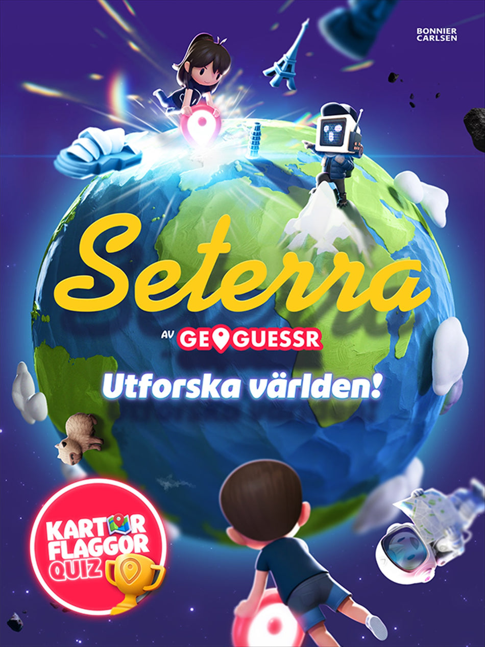 Valokuva kirjasta N/A / text Redaktionell Seterra, kuuluu tuoteryhmään Ruots lapset nuoret ja sarjakuvat.