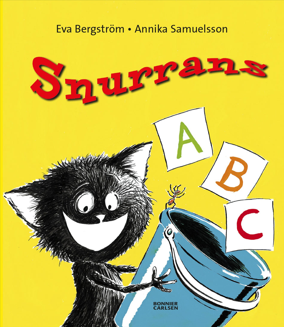 Valokuva kirjasta Eva Bergström Snurrans ABC, kuuluu tuoteryhmään Ruots lapset nuoret ja sarjakuvat.