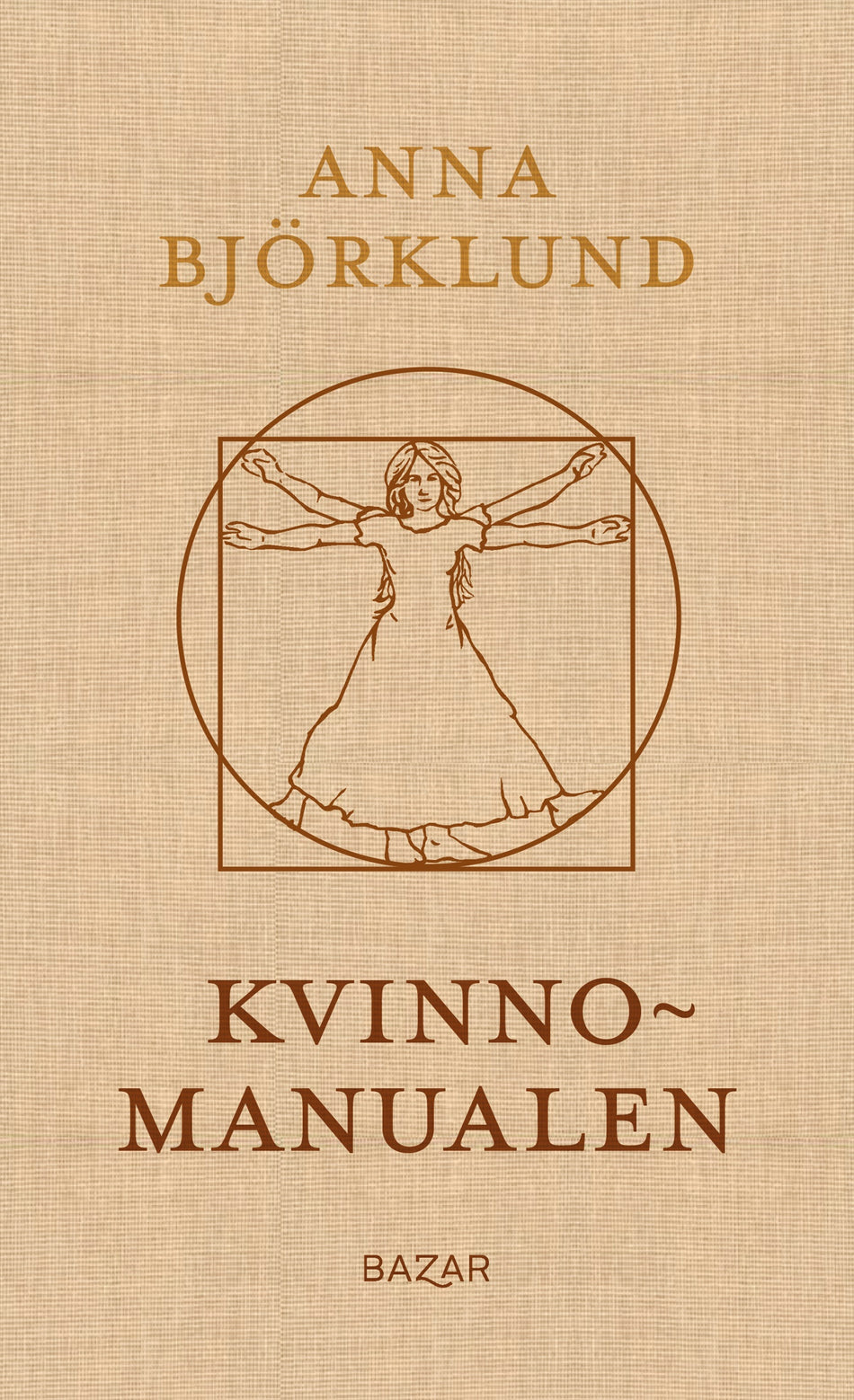Valokuva kirjasta Anna Björklund Kvinnomanualen, kuuluu tuoteryhmään Ruots muu tieto.