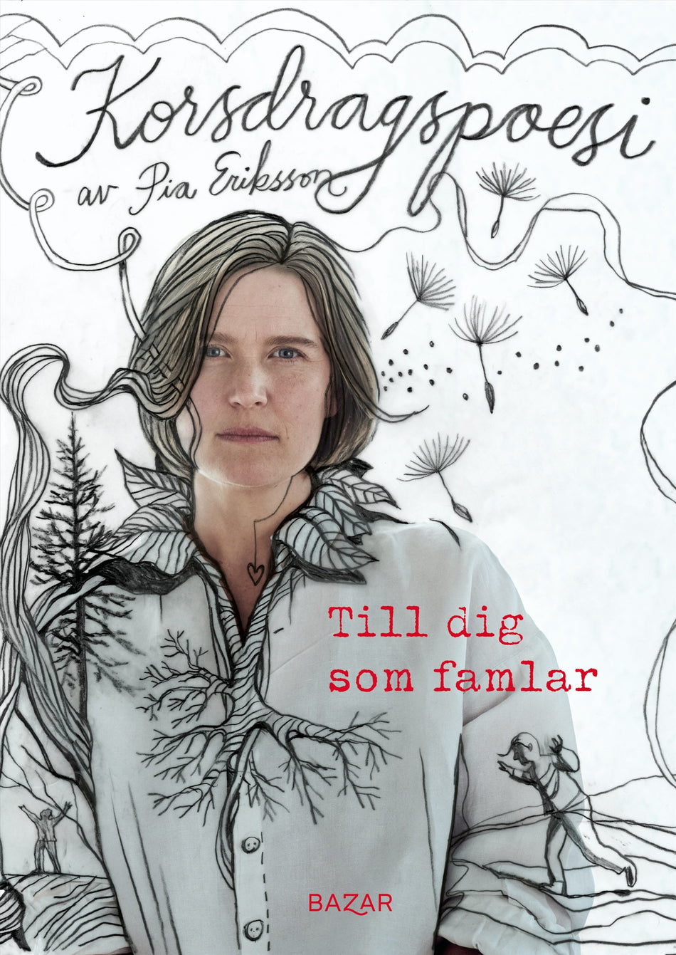 Valokuva kirjasta Pia Eriksson Till dig som famlar : korsdragspoesi, kuuluu tuoteryhmään Ruots muu tieto.