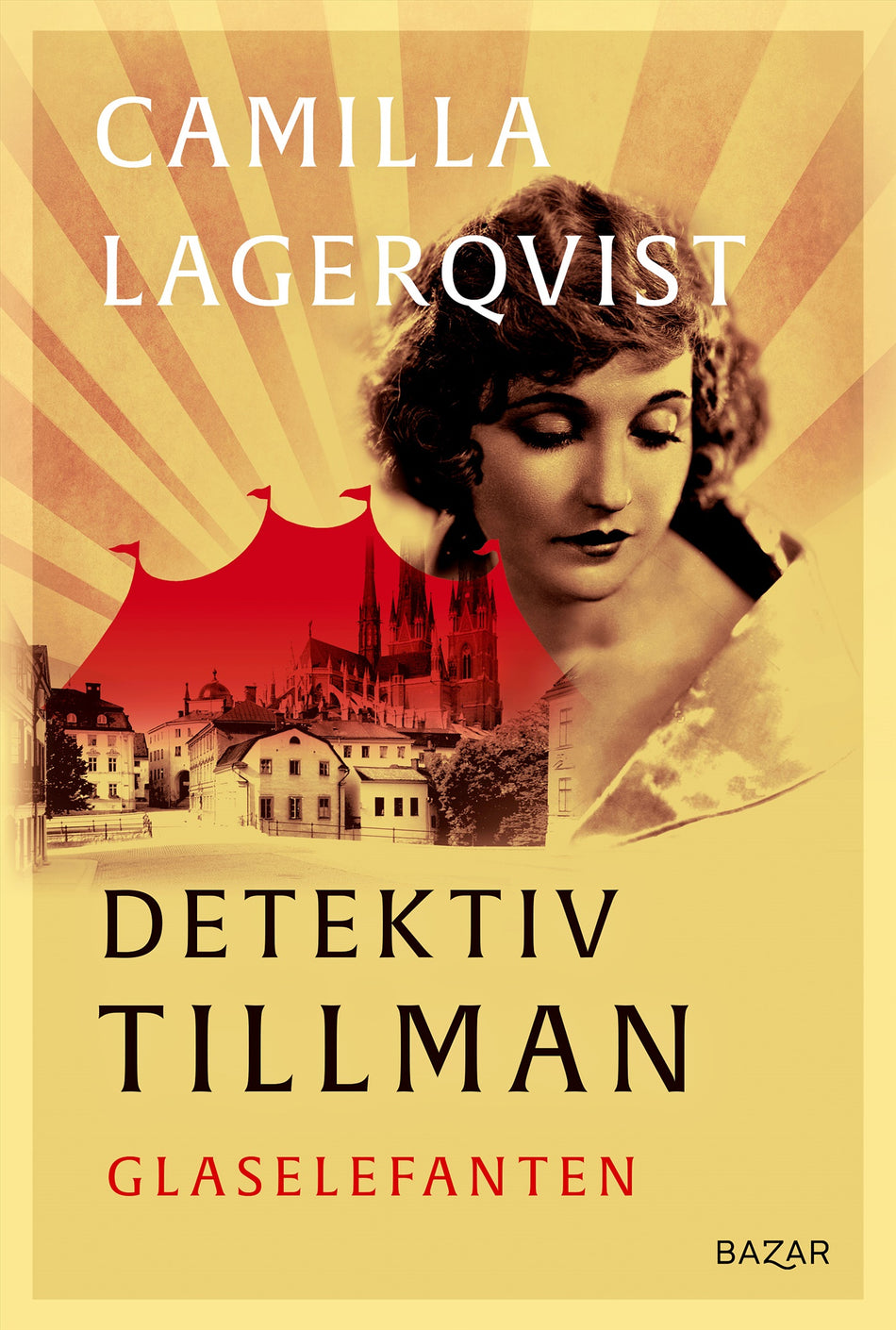Valokuva kirjasta Camilla Lagerqvist Glaselefanten, kuuluu tuoteryhmään Ruots kaunokirjat.