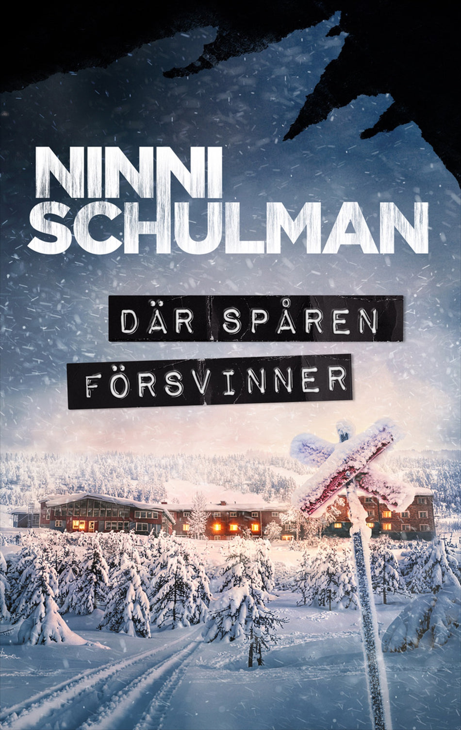 Valokuva kirjasta Ninni Schulman Där spåren försvinner, kuuluu tuoteryhmään Ruots kaunokirjat.