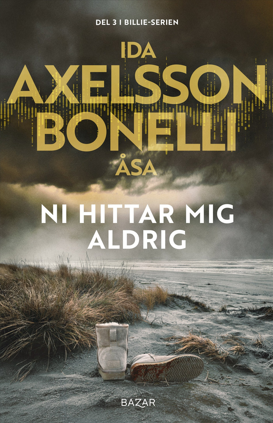 Valokuva kirjasta Ida Axelsson / Åsa Bonelli Ni hittar mig aldrig, kuuluu tuoteryhmään Ruots kaunokirjat.