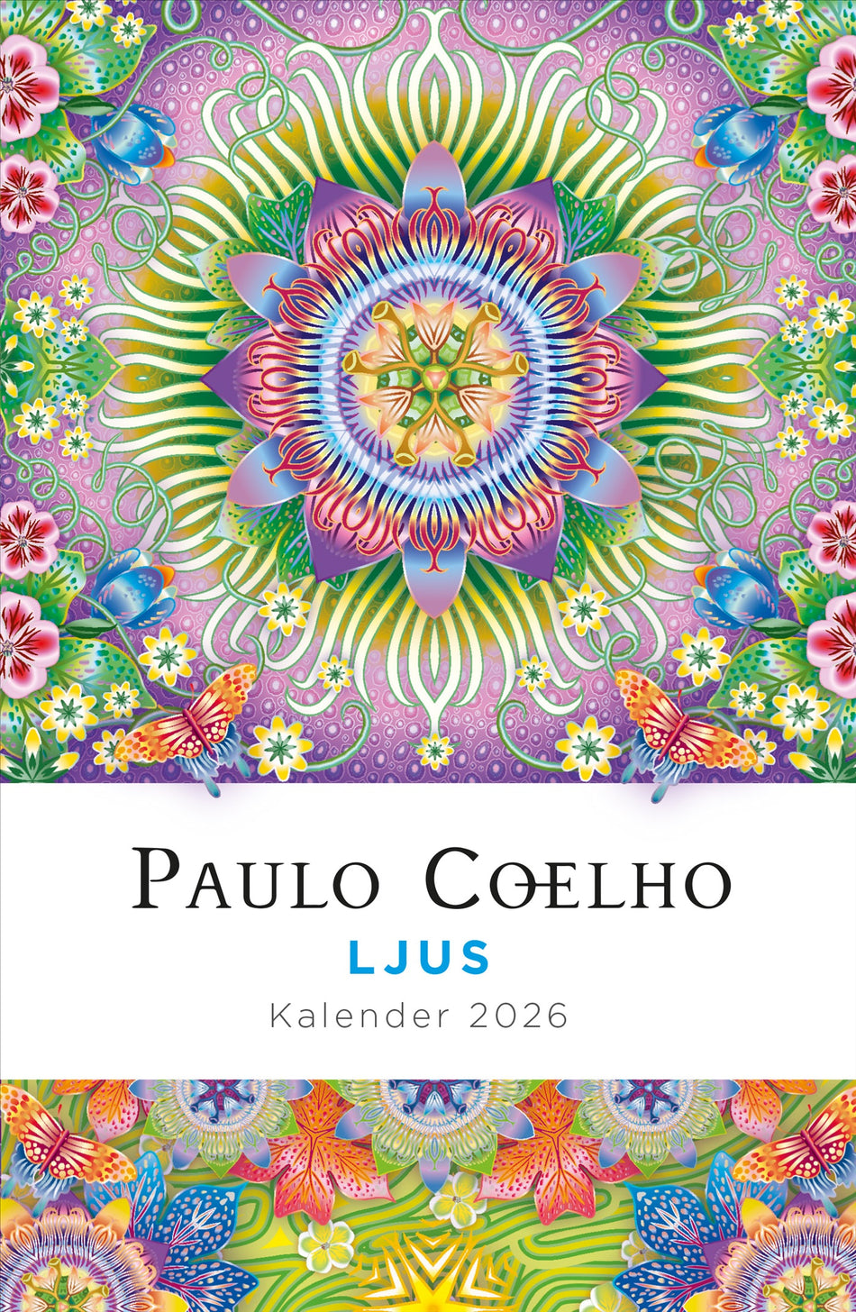 Valokuva kirjasta Paulo Coelho Ljus: Kalender 2026, kuuluu tuoteryhmään Ruots harrasteet taide.