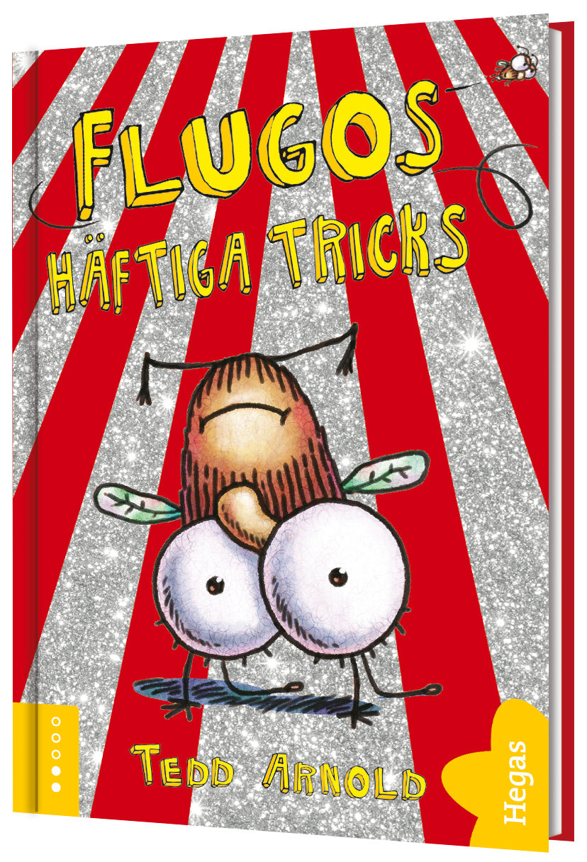 Valokuva kirjasta Tedd Arnold Flugos häftiga tricks, kuuluu tuoteryhmään Ruots lapset nuoret ja sarjakuvat.